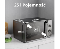 Sencor TOSHIBA MW3-MM20PF (MB) - 1356769 - zdjęcie 8